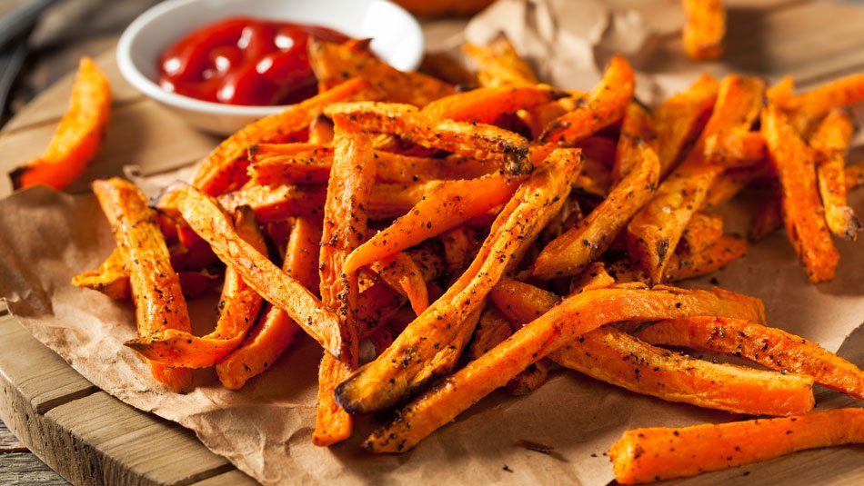 Spicy Sweet Potato Fries
 Spicy Sweet Potato Fries