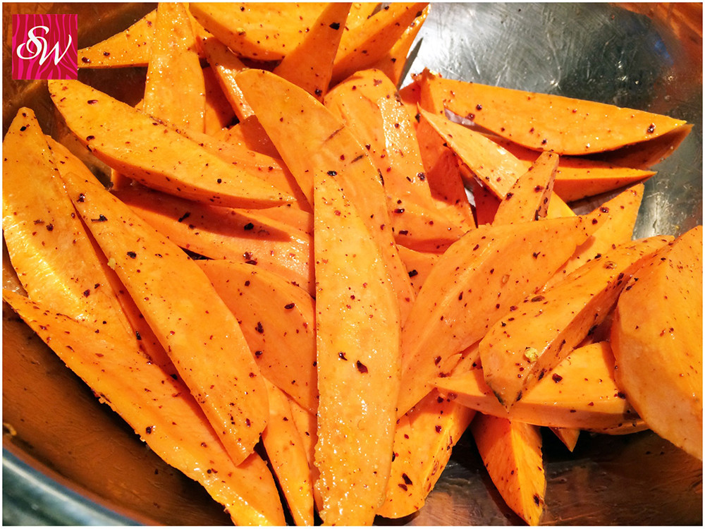 Spicy Sweet Potato Fries
 Spicy Sweet Potato Oven Fries