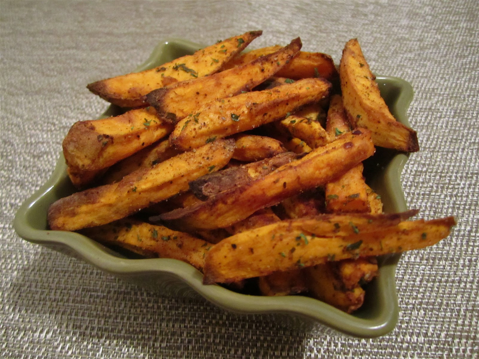 Spicy Sweet Potato Fries
 Stephanie Cooks Spicy Sweet Potato Fries