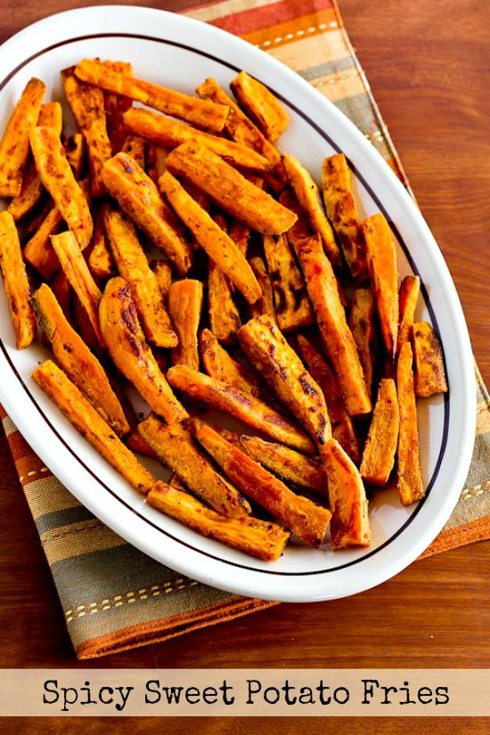 Spicy Sweet Potato Fries
 Spicy Baked Sweet Potato Fries VIDEO Kalyn s Kitchen