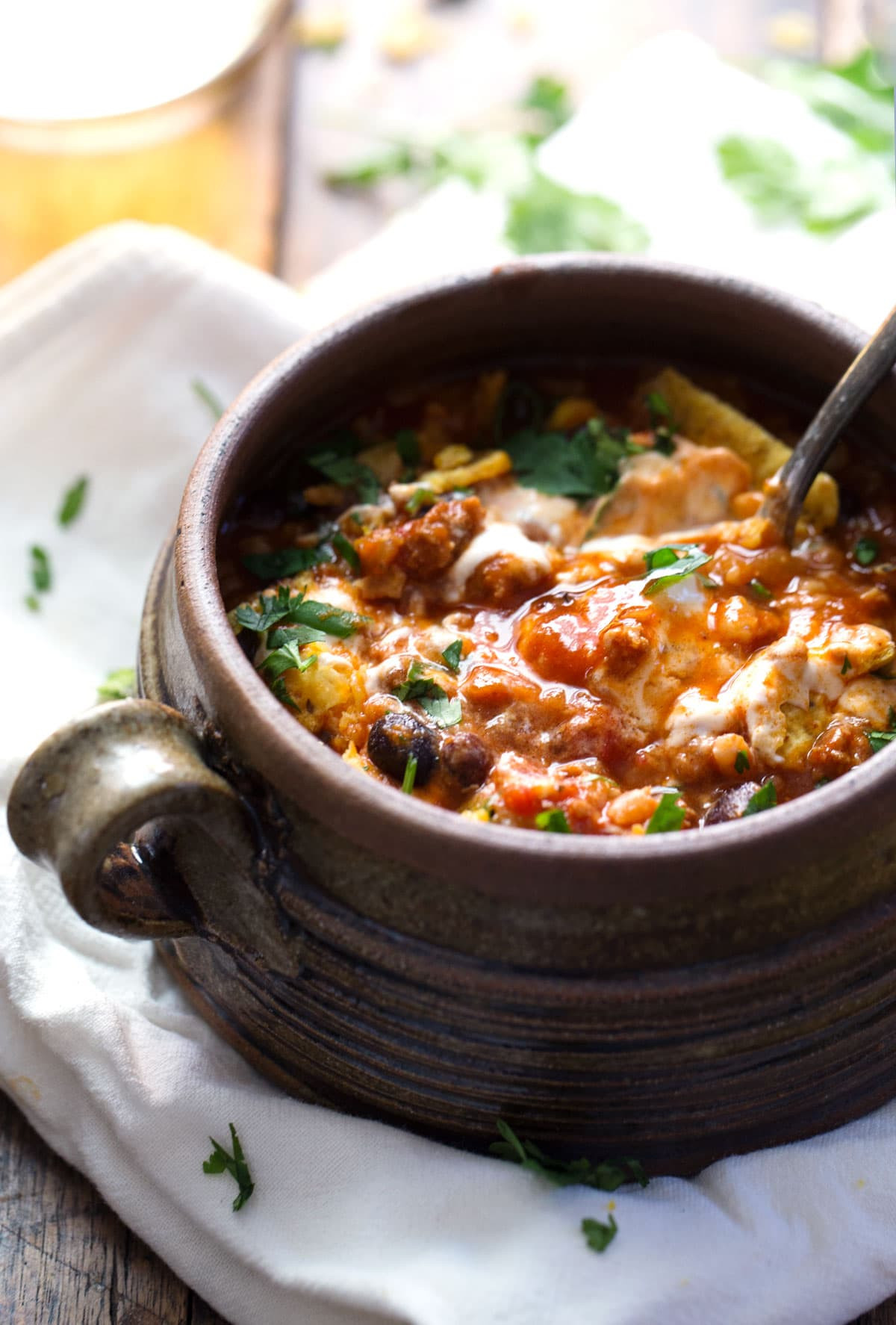 Spicy Turkey Chili Recipe
 30 Minute Spicy Ancho Turkey Chili Pinch of Yum