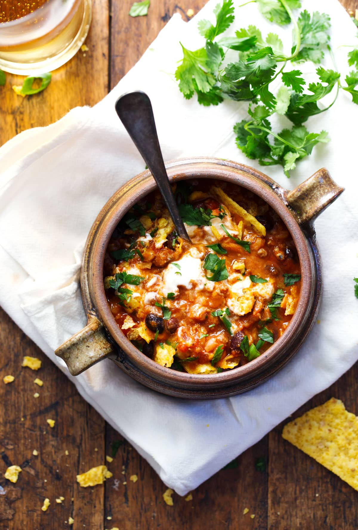 Spicy Turkey Chili Recipe
 30 Minute Spicy Ancho Turkey Chili Recipe Pinch of Yum