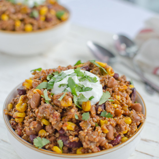 Spicy Turkey Chili Recipe
 Spicy Turkey and Quinoa Chili Recipe Kristen Stevens