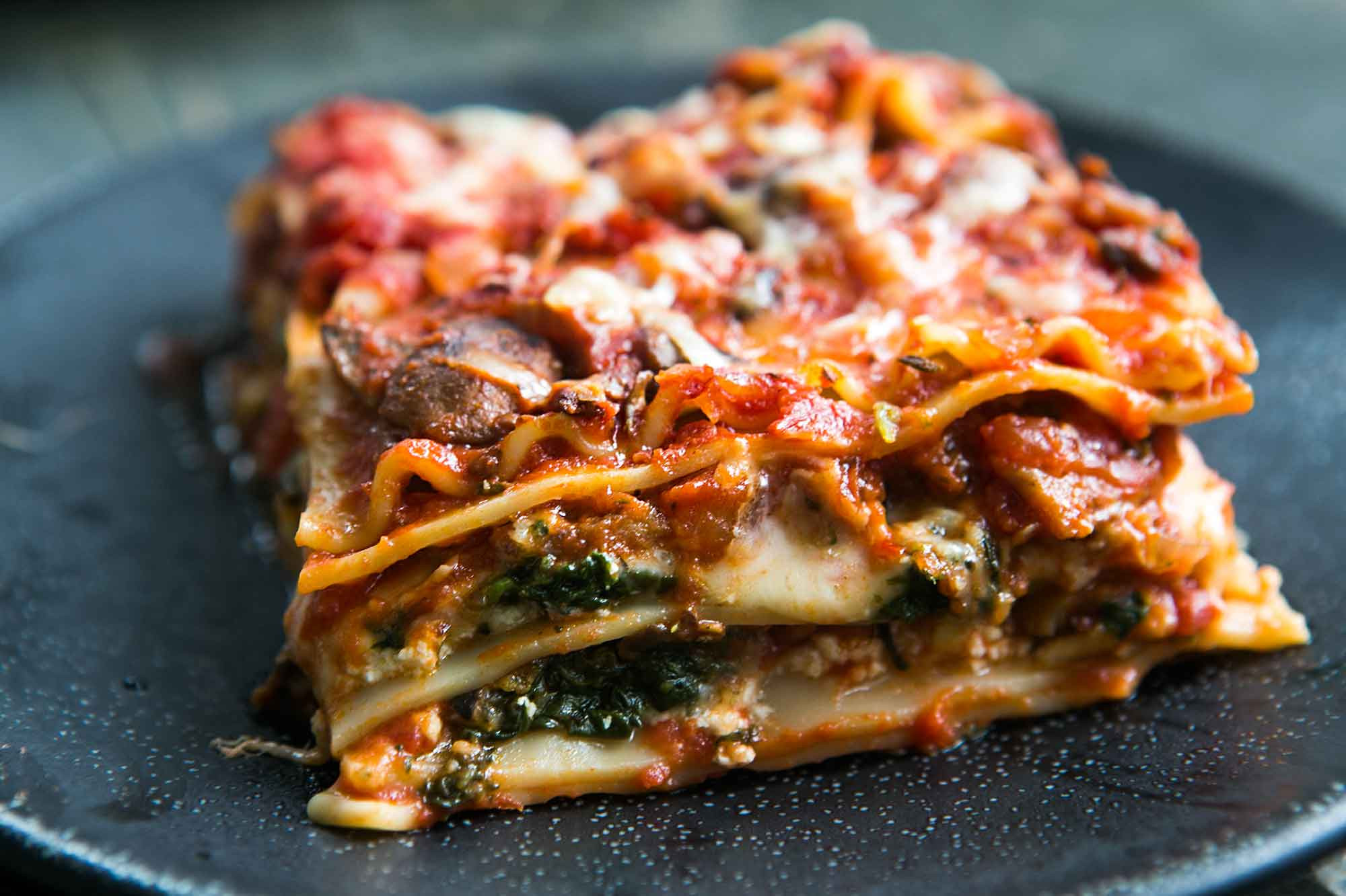 Spinach And Mushroom Lasagna
 Ve arian Lasagna Recipe Spinach and Mushroom Lasagna