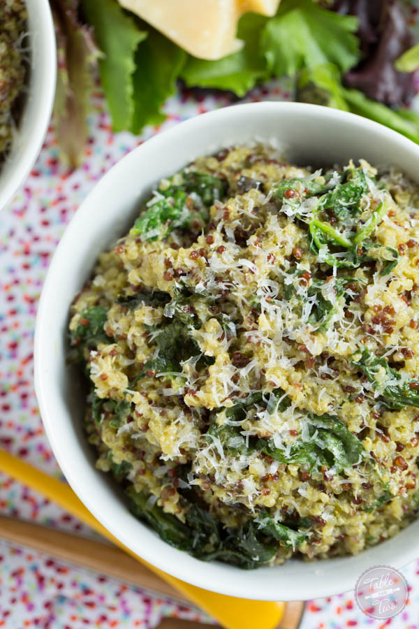 Spinach Dinner Recipes
 15 Minute Spinach Pesto Quinoa Bowl Table for Two by