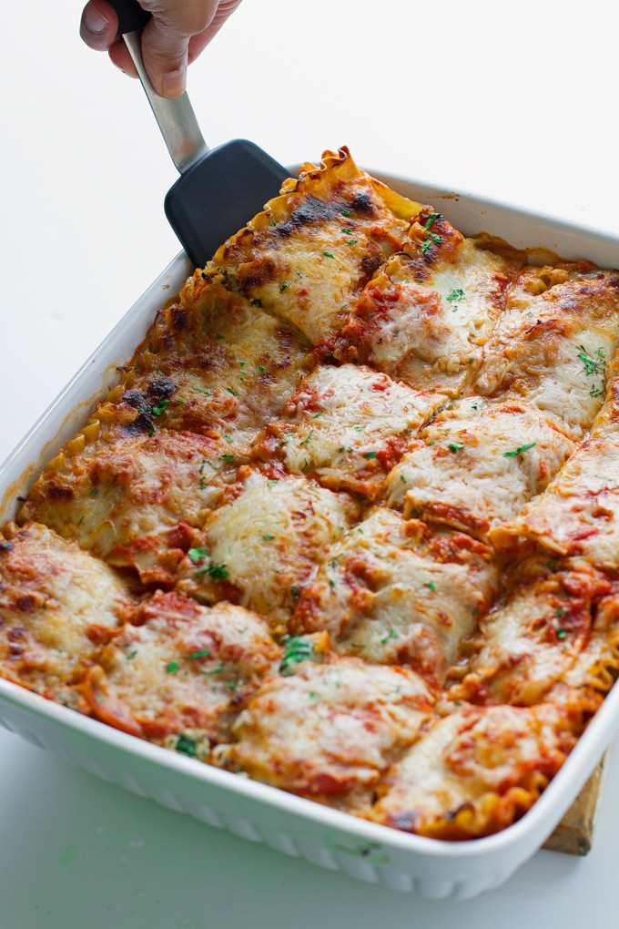 Spinach Mushroom Lasagna
 Skinny Mushroom Spinach Lasagna Recipe