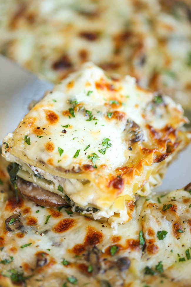 Spinach Mushroom Lasagna
 18 Outrageous Lasagna Recipes That ll Have You Drooling