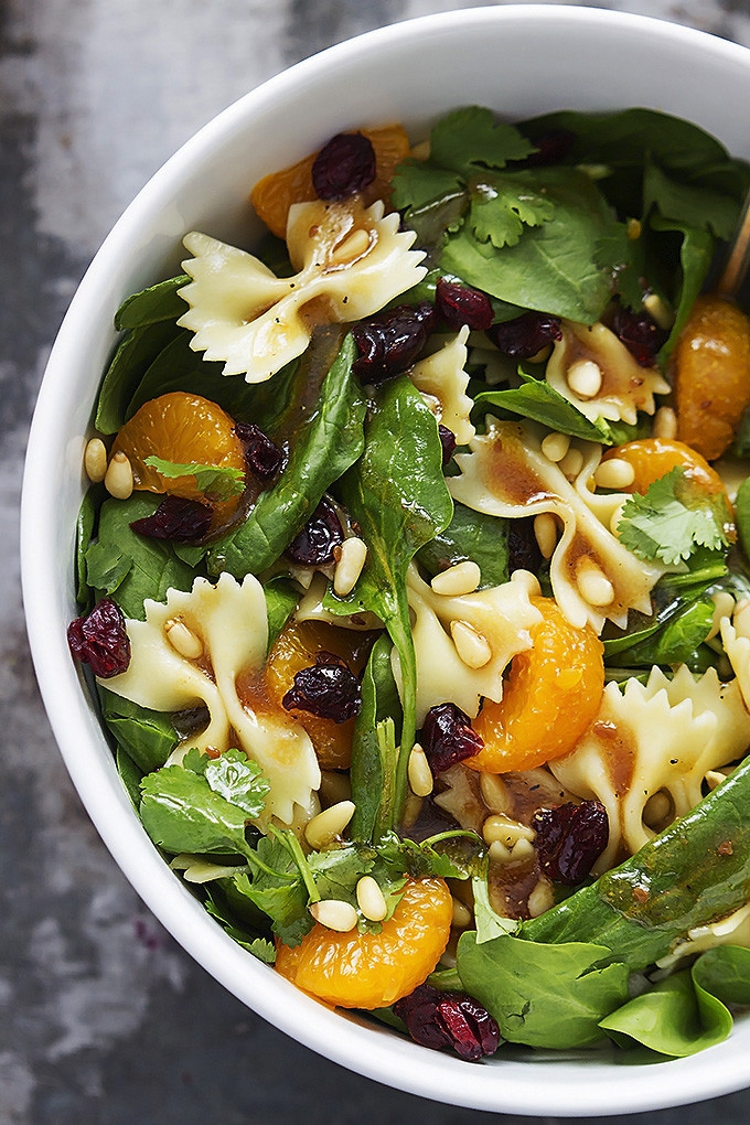 Spinach Pasta Salad
 19 Delightful Pasta Salads to Keep You Full