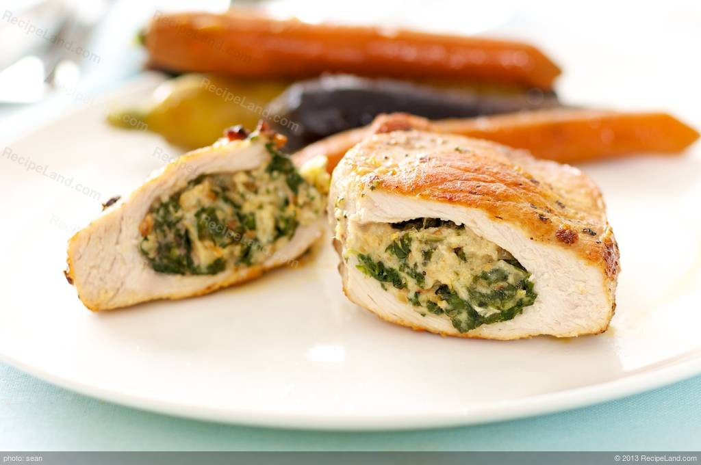 Spinach Stuffed Pork Chops
 Spinach Mozzarella and Pine Nuts Stuffed Pork Chops Recipe