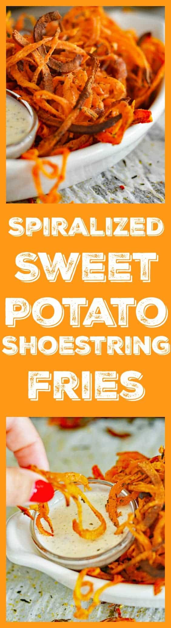 Spiralized Sweet Potato Fries
 Spiralized Sweet Potato Fries Living Vegan