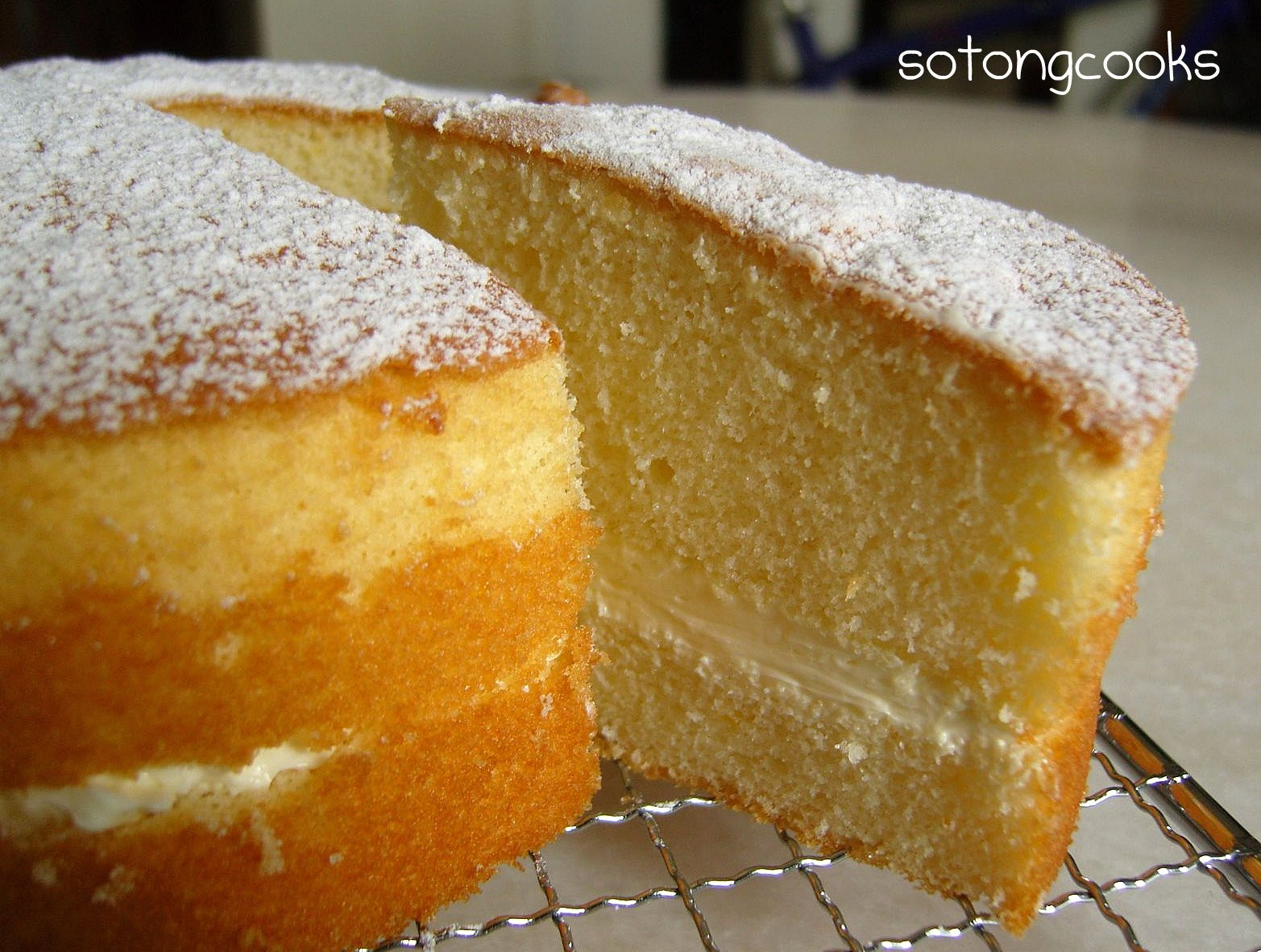 Sponge Cake Recipe
 Sotong Cooks Cooking it my way The Almost Perfect