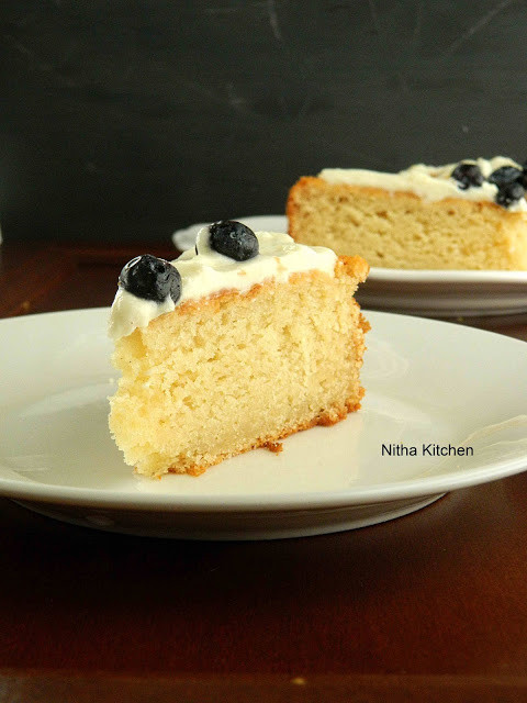 Sponge Cake Recipe From Scratch
 Eggless Almond Sponge Cake Recipe From Scratch Nitha Kitchen