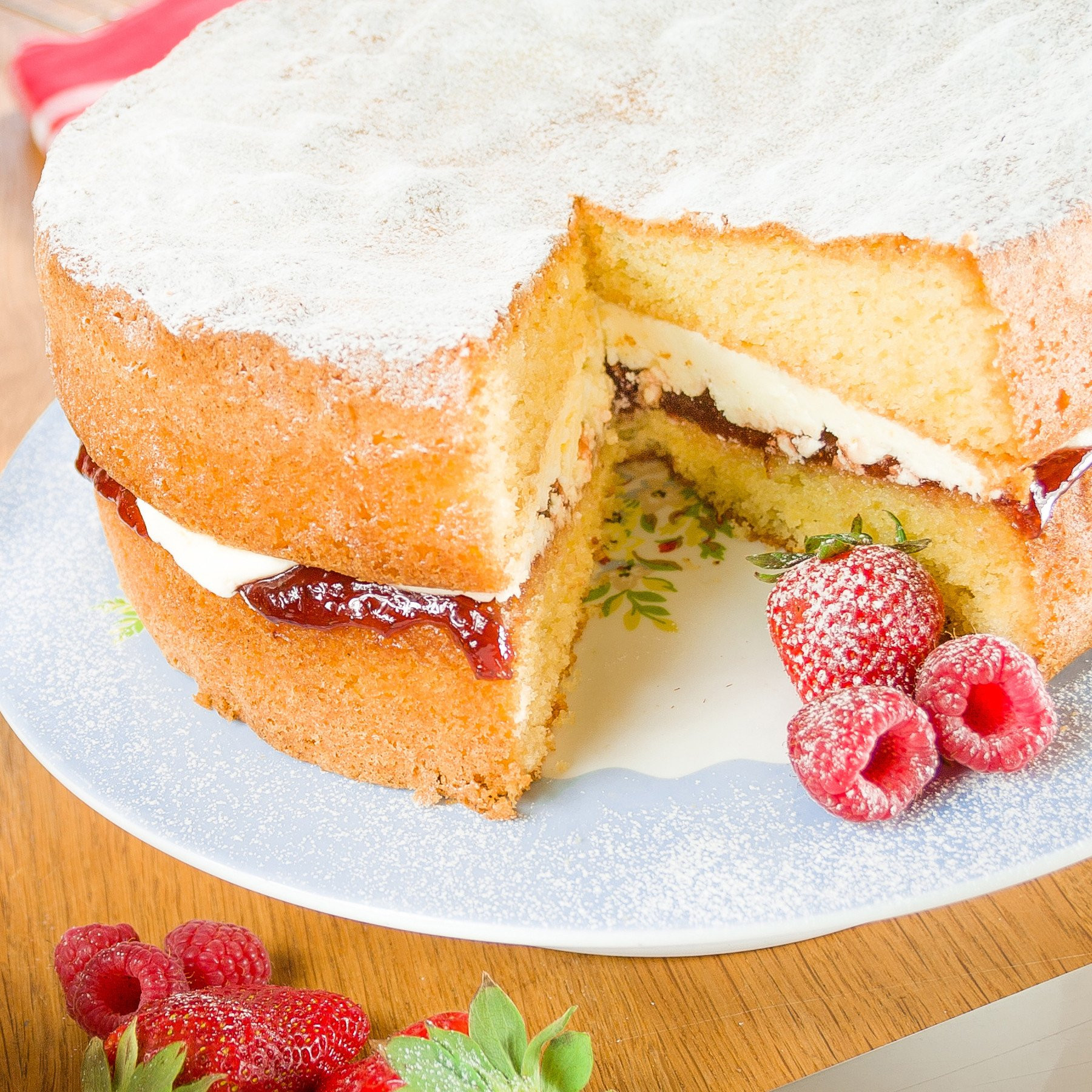 Sponge Cake Recipe
 Classic Victoria Sponge Cake Recipe — the definitive 9