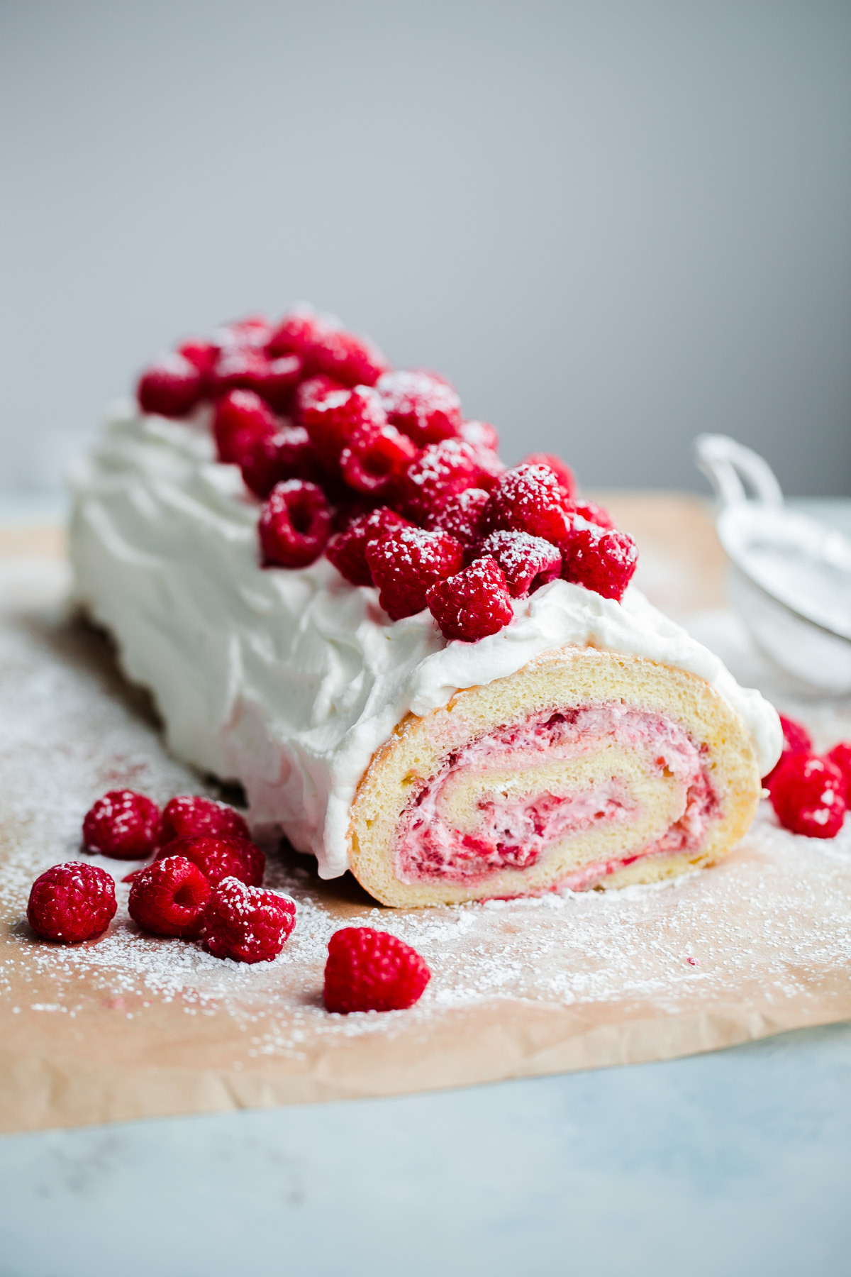 Sponge Cake Roll
 Raspberry Roll Cake A Beautiful Plate