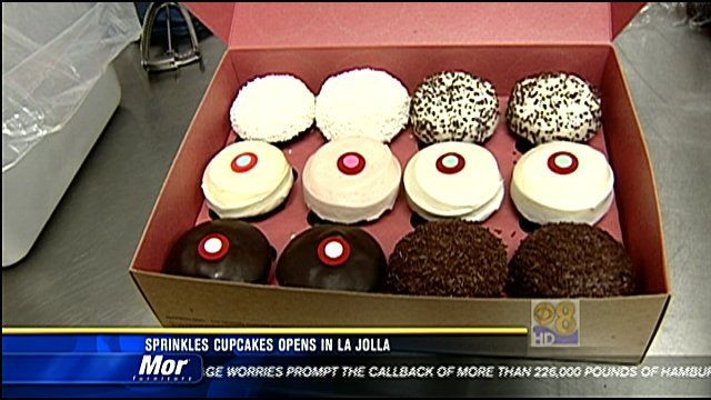 Sprinkles Cupcakes La Jolla
 Sprinkles Cupcakes opens in La Jolla CBS News 8 San