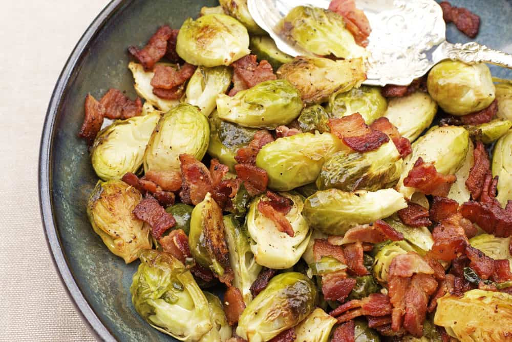 Sprouts Thanksgiving Dinner
 Roasted Brussels Sprouts Recipe with Bacon 365 Days of