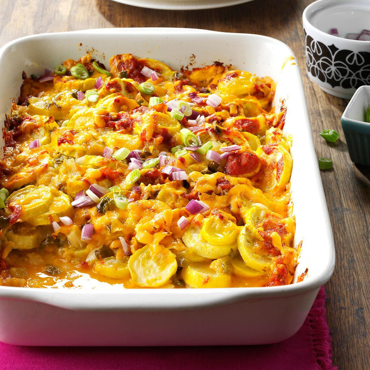 Squash Casserole Recipe
 Tex Mex Summer Squash Casserole Recipe