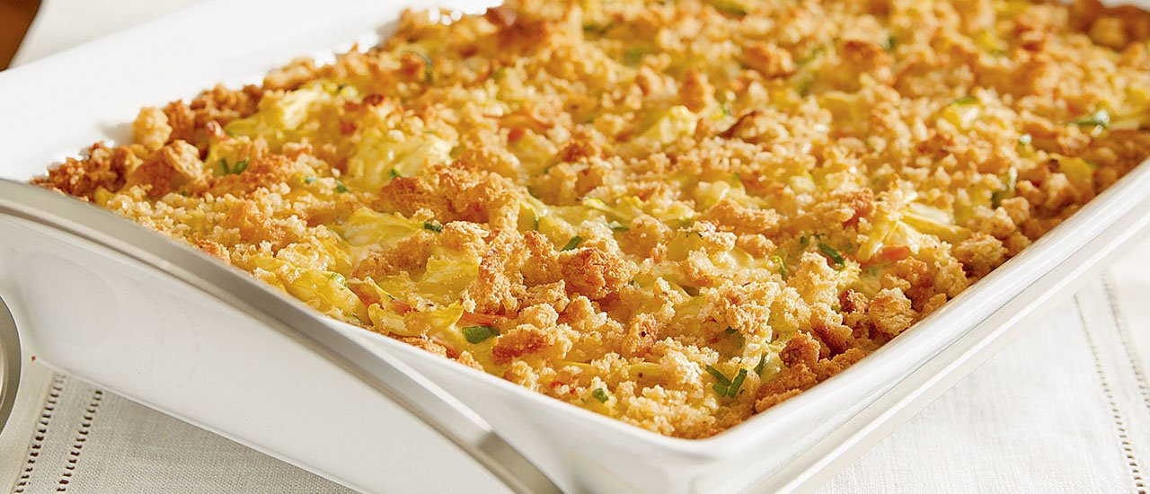 Squash Casserole With Stuffing
 Zucchini & Yellow Squash Casserole Recipe