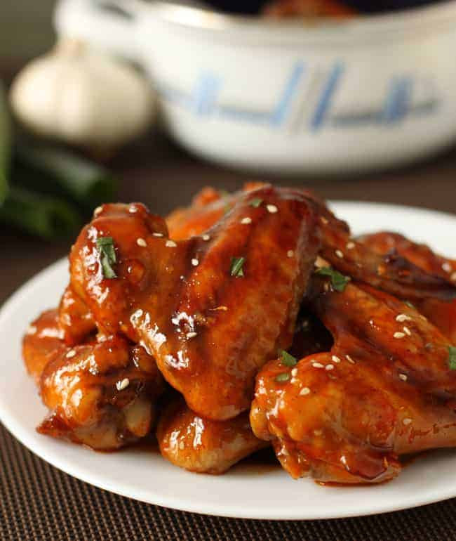 Sriracha Chicken Wings
 Baked Sriracha Chicken Wings