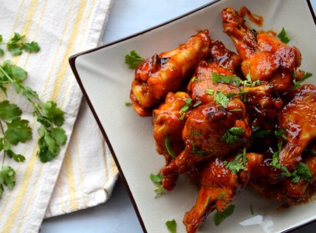 Sriracha Chicken Wings
 Honey Sriracha Chicken Wings Baked Not Fried The Woks