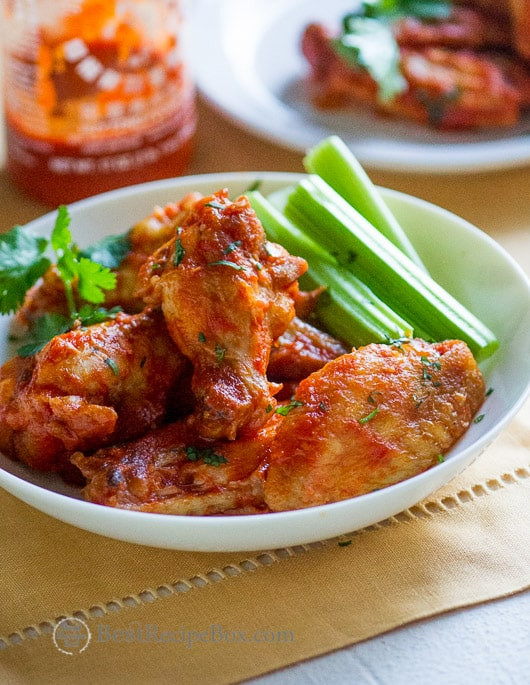 Sriracha Chicken Wings
 Spicy Tabasco Chicken Wings Recipe