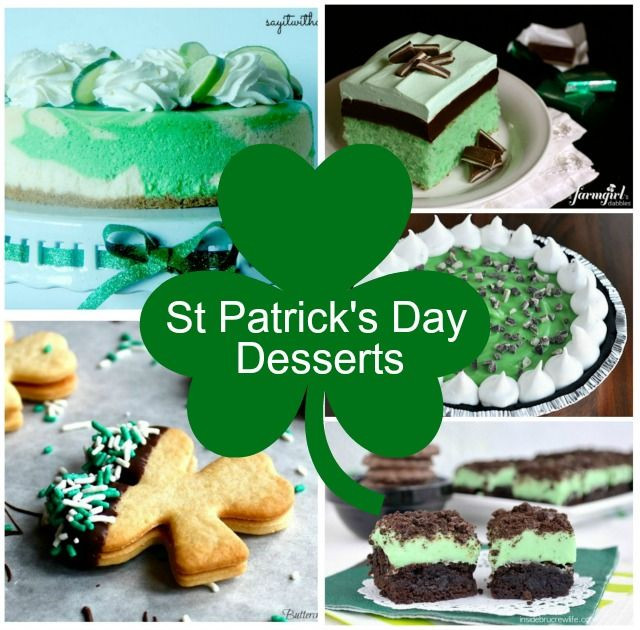 St Patrick Day Desserts Pinterest
 Pin by Kami Jensen on St Patrick s Day & Irish Love