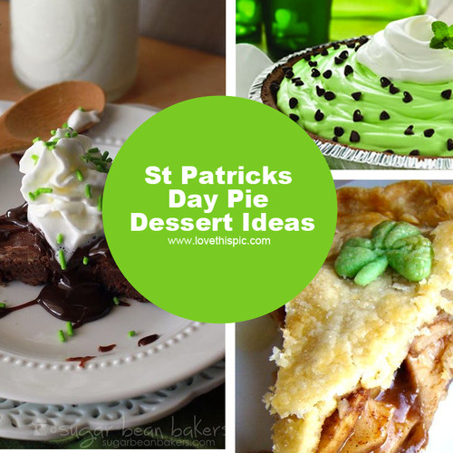 St Patrick Day Desserts Pinterest
 St Patricks Day Pie Dessert Ideas