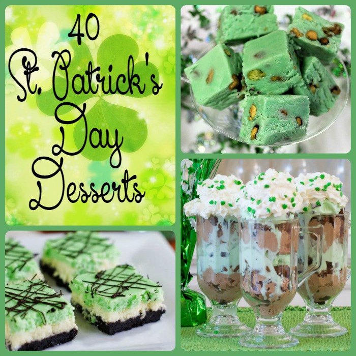 St Patrick Day Desserts Pinterest
 40 St Patrick s Day Desserts