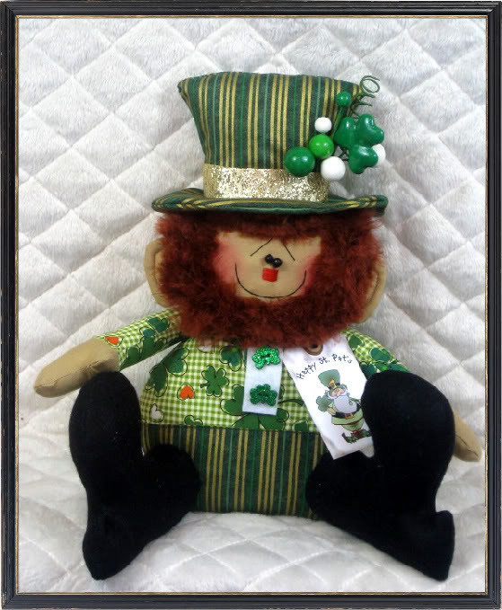 St. Patrick'S Day Cupcakes
 Primitive St Patrick s Leprechaun PATTERN 16B