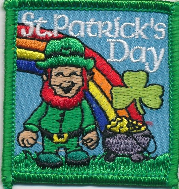 St. Patrick'S Day Cupcakes
 Girl Boy Cub ST PATRICK s RAINBOW DAY Fun Patches Crests