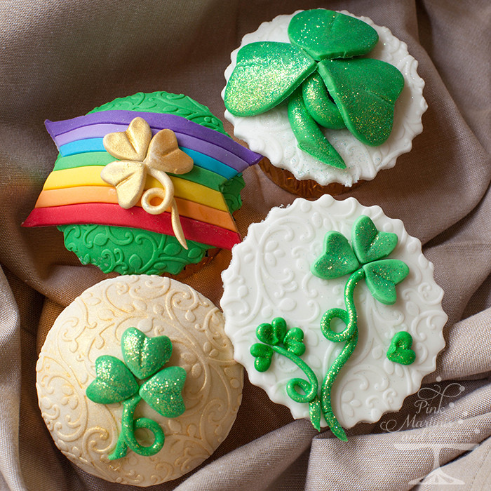 St Patricks Day Cupcakes
 St Patrick’s Day Cupcakes with Fondant Decorations