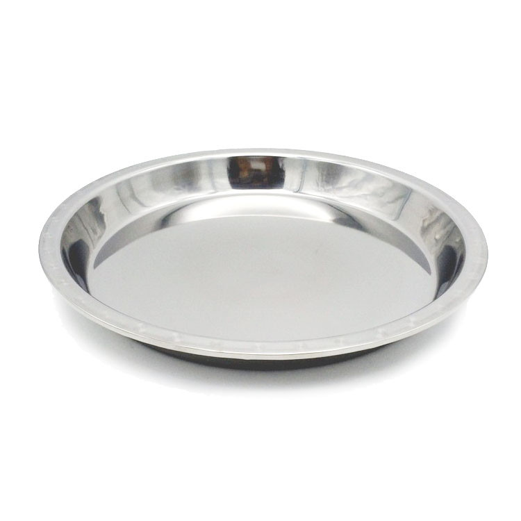 Stainless Steel Dinner Plates
 Food Plate Set Stainless Steel Silver Tray Wholesale