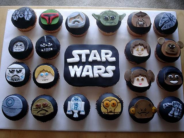 Star Wars Cupcakes
 Cupcakes to Suit The Geeks Taste