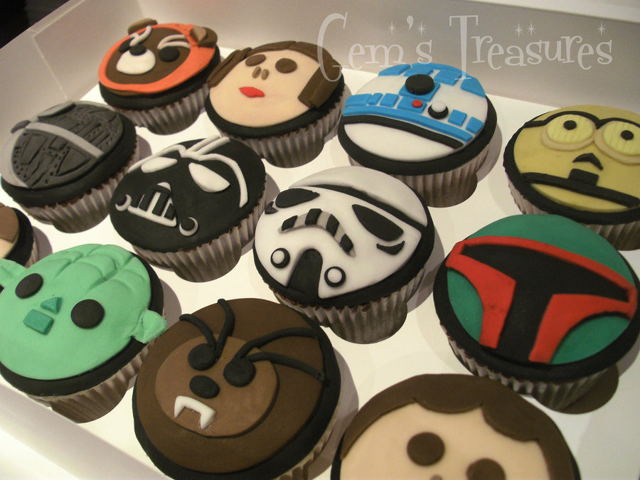 Star Wars Cupcakes
 STAR WARS CUPCAKES The Baker Strikes Back by