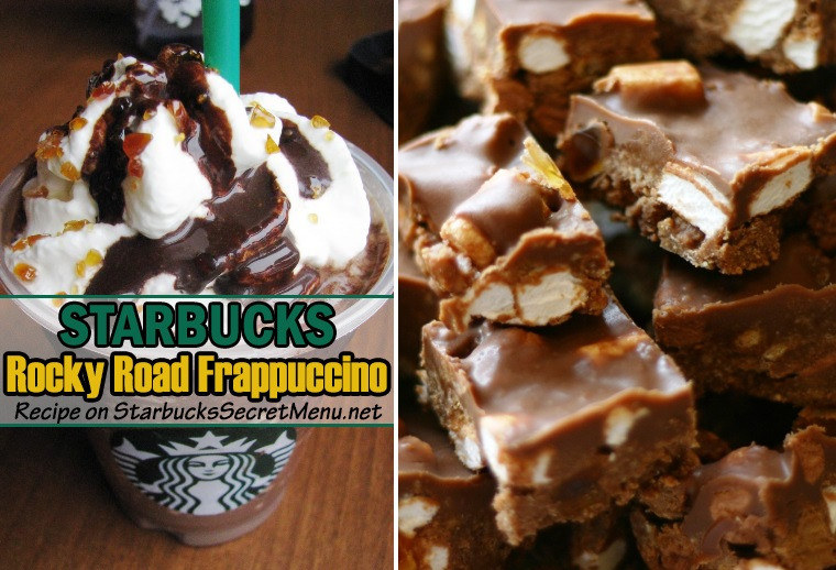 Starbucks Dessert Menu
 Starbucks Rocky Road Frappuccino