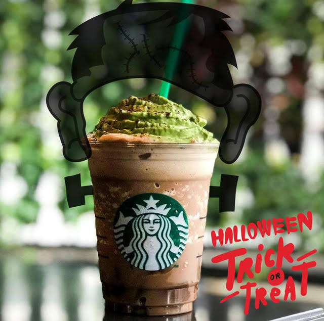 Starbucks Halloween Drinks
 Trick or treat You can only this Starbucks Halloween