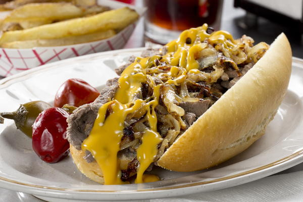 Steak And Cheese Sandwiches
 Philly Cheese Steak Sandwiches