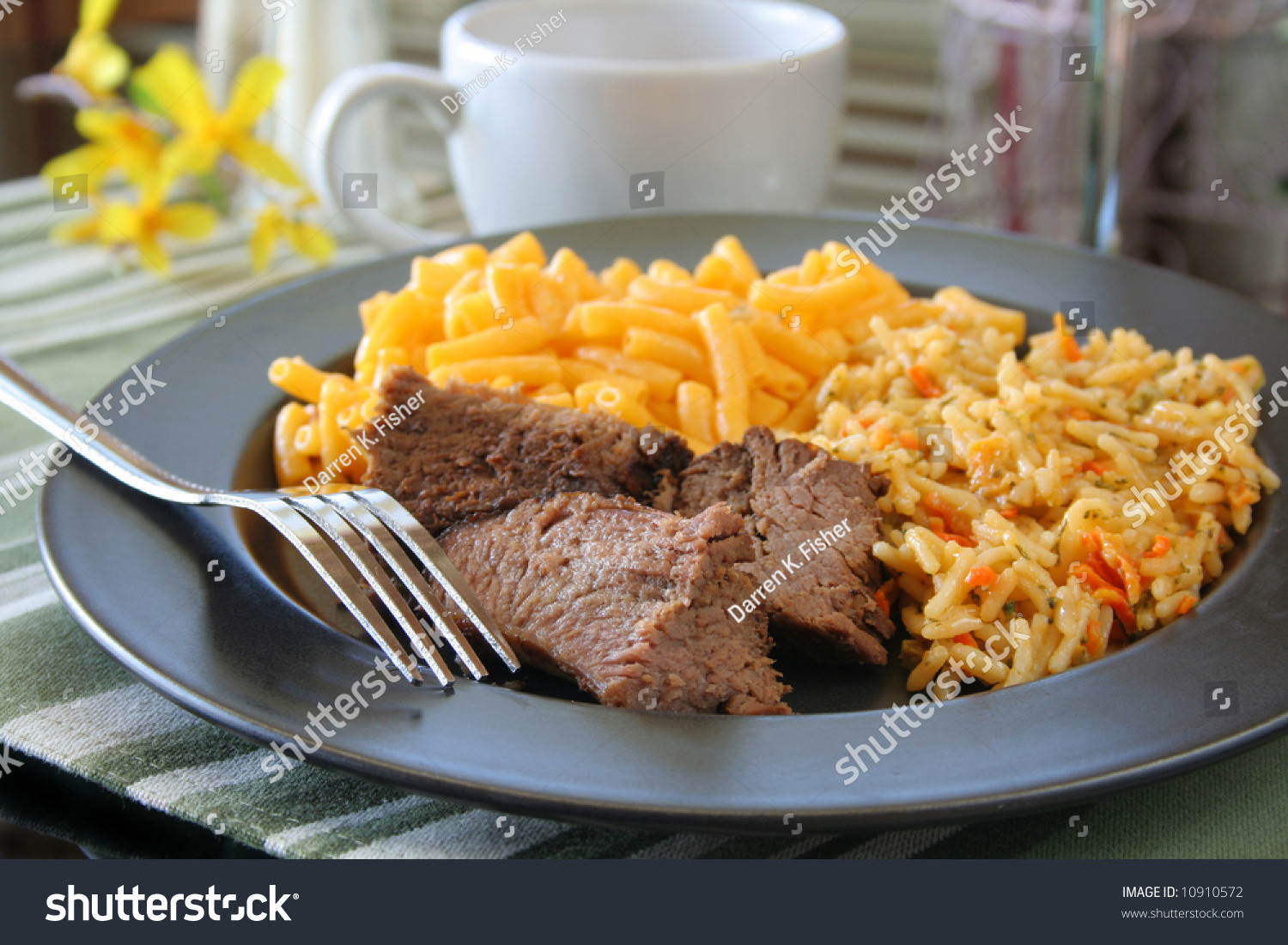 Steak Dinner Sides
 Steak Dinner With Sides Stock Shutterstock