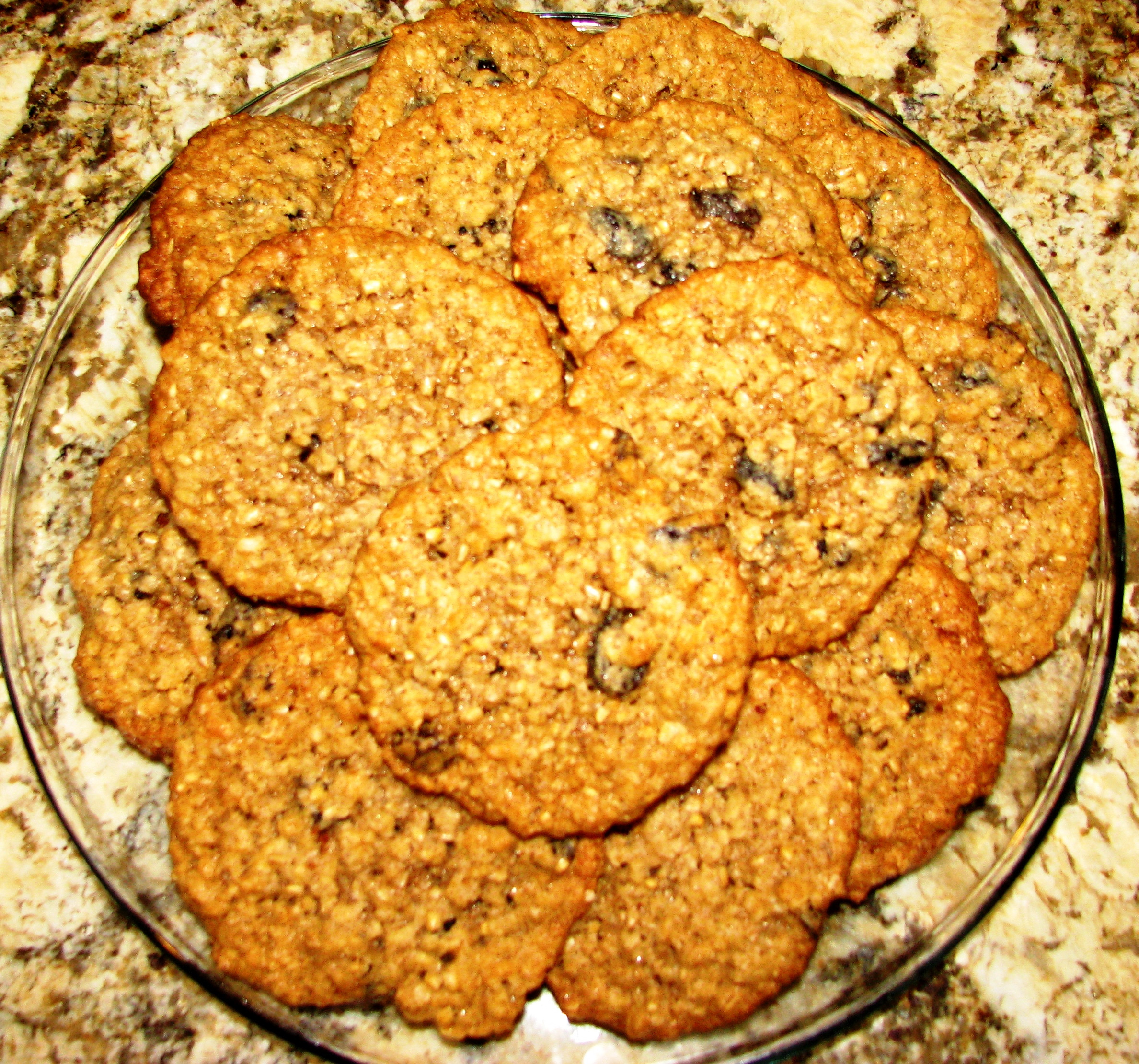 Steel Cut Oatmeal Cookies
 Steel Cut Oats & Raisin Cookies Paula Reyne