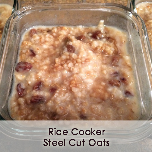 Steel Cut Oats In Rice Cooker
 Rice Cooker Steel Cut Oats