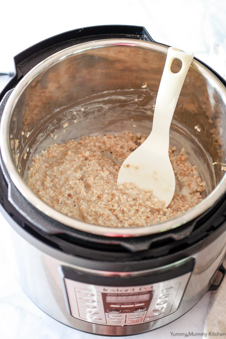 Steel Cut Oats Pressure Cooker
 Slow Cooker or Instant Pot Steel Cut Oats