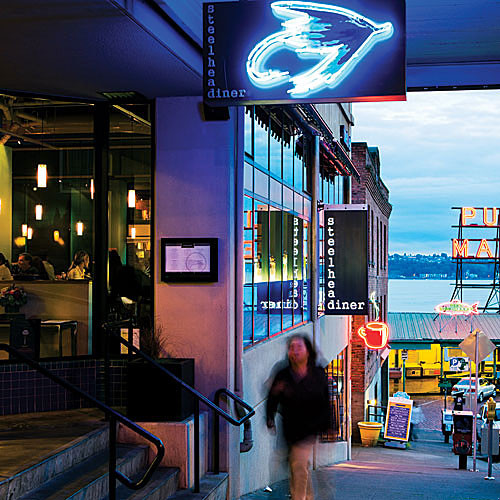 Steelhead Dinner Seattle
 Steelhead Diner Sunset Magazine