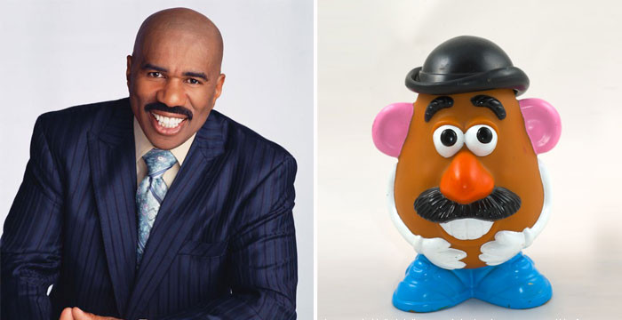 Steve Harvey Mr Potato Head
 Mr Potato Head Looks Like Steve Harvey