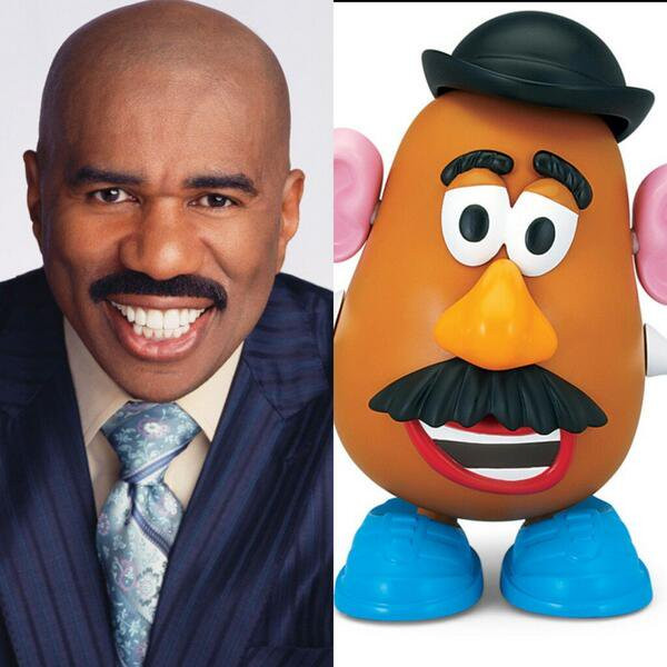 Steve Harvey Mr Potato Head
 Dayo Fatuga dfatuga