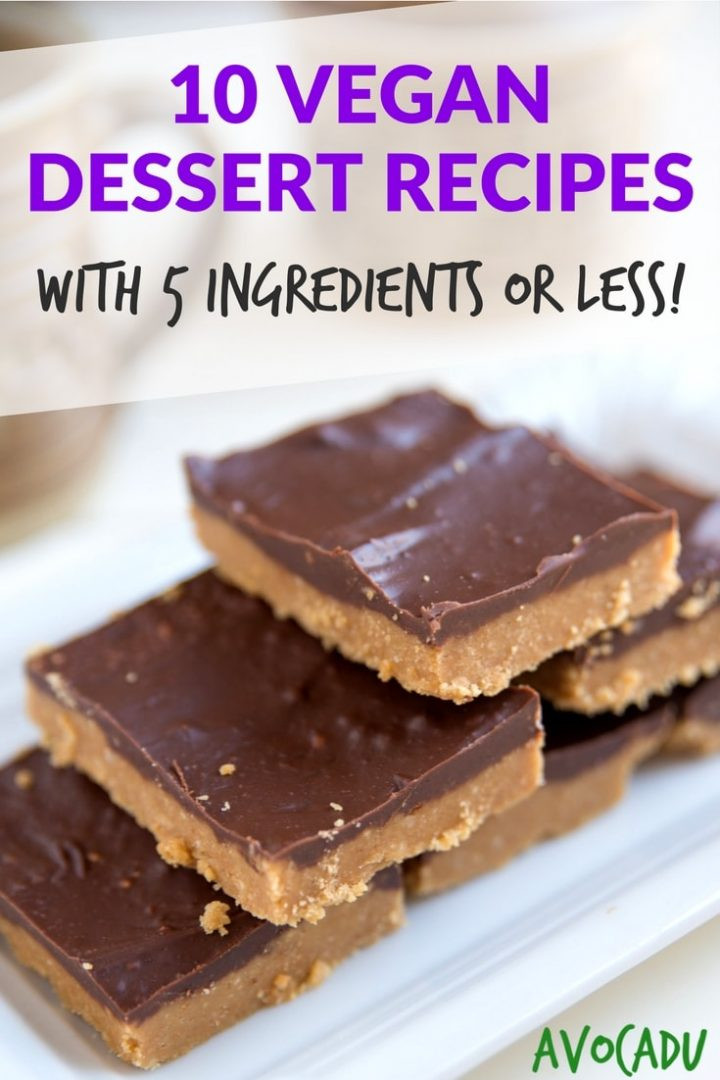 Store Bought Vegan Desserts
 10 Vegan Dessert Recipes With 5 Ingre nts or Less