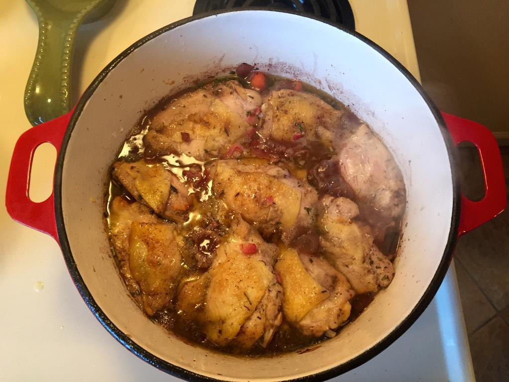 Stove Top Chicken Thighs
 You have to see Stove Top Braised Chicken Thighs by gutlin