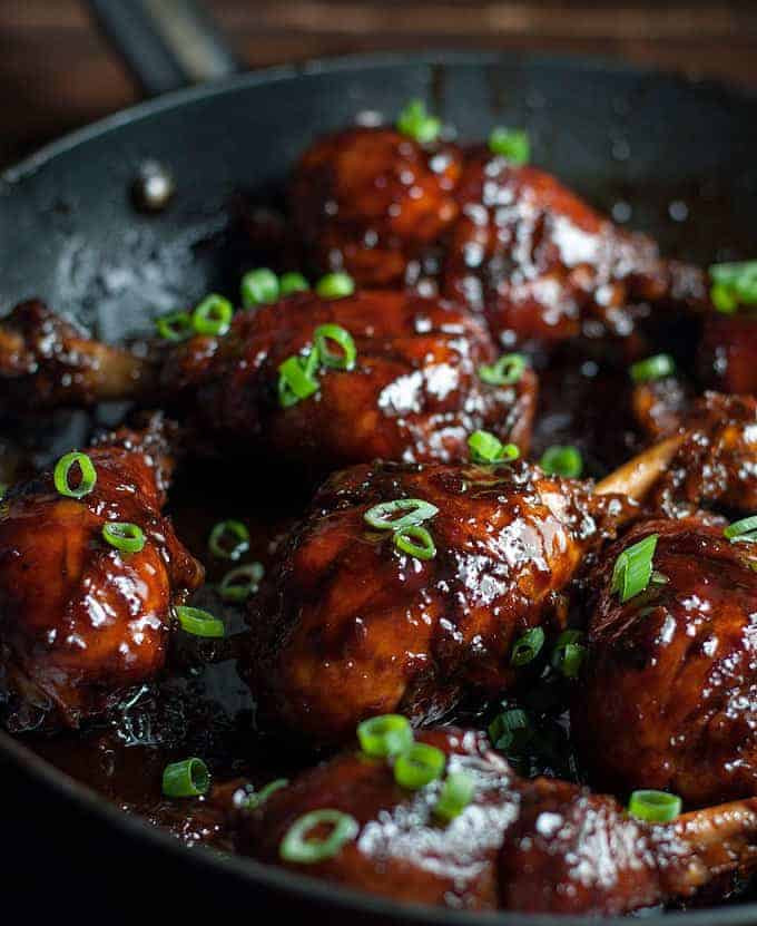 Stove Top Chicken Thighs
 sticky chicken thighs slow cooker