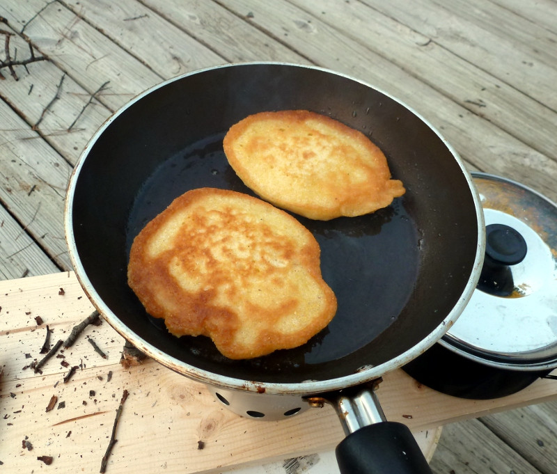 Stove Top Cornbread
 The Solo Backpacking Stove