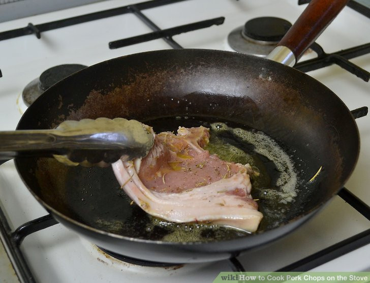 Stove Top Pork Chops
 4 Ways to Cook Pork Chops on the Stove wikiHow