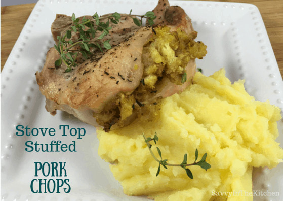 Stove Top Pork Chops
 Stove Top Stuffed Pork Chops frugalFriday Savvy In